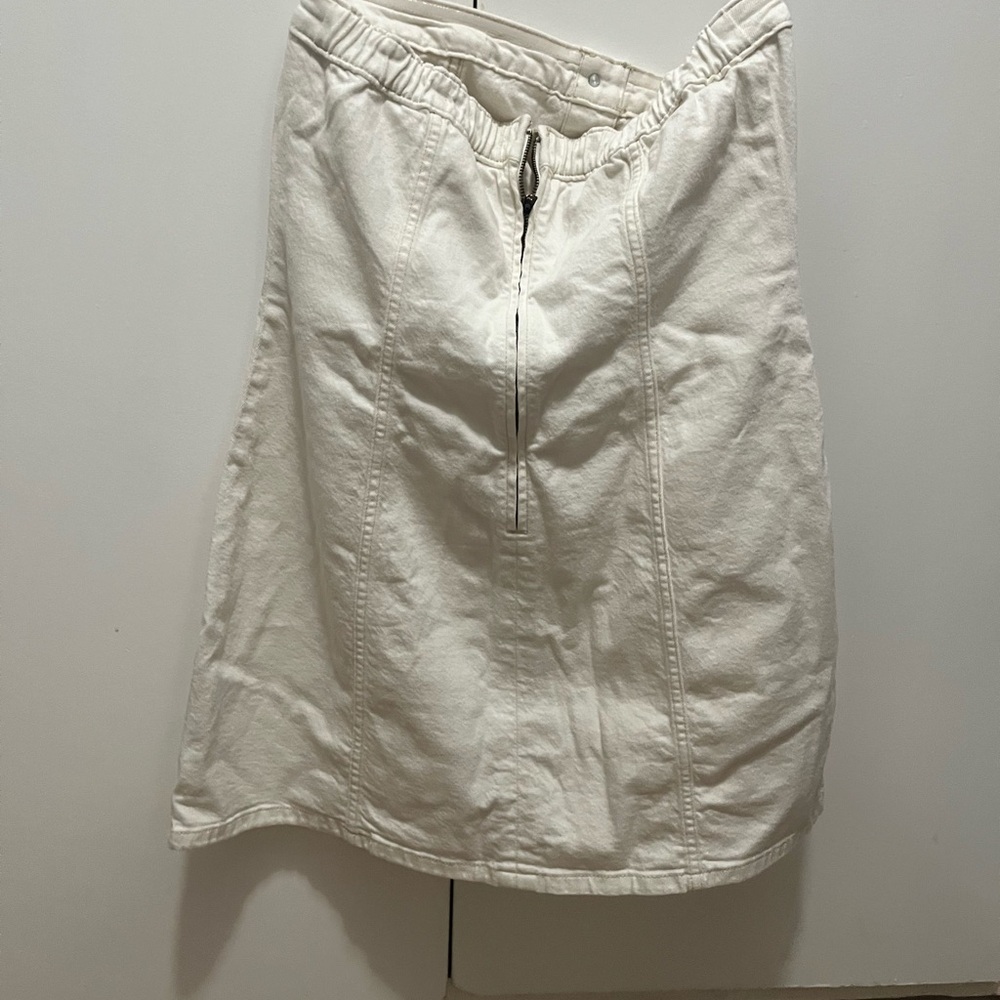 Abercrombie & Fitch Strapless White Dress